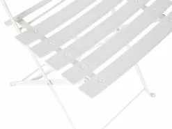 Beliani 2-istuttava Bistrosetti Teräs Valkoinen FIORI 20 Beliani 2-istuttava Bistrosetti Teräs Valkoinen FIORI -Ulkokalusteet myymälä undef src sa picid 363293 type whitesh image