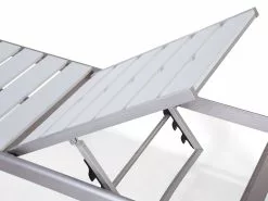 Beliani Valkoinen Aurinkotuoli NARDO -Ulkokalusteet myymälä undef src sa picid 674489 type whitesh image