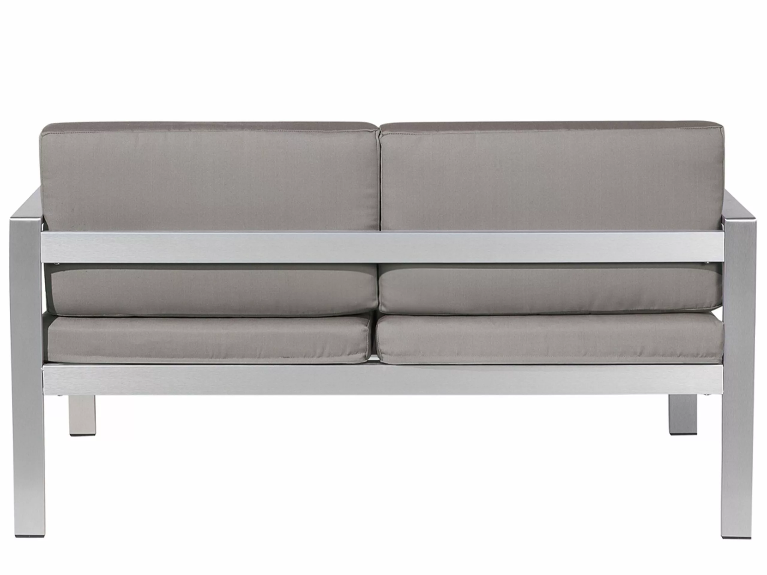 Beliani Puutarhasohvasetti Tummanharmaa SALERNO - Image 6