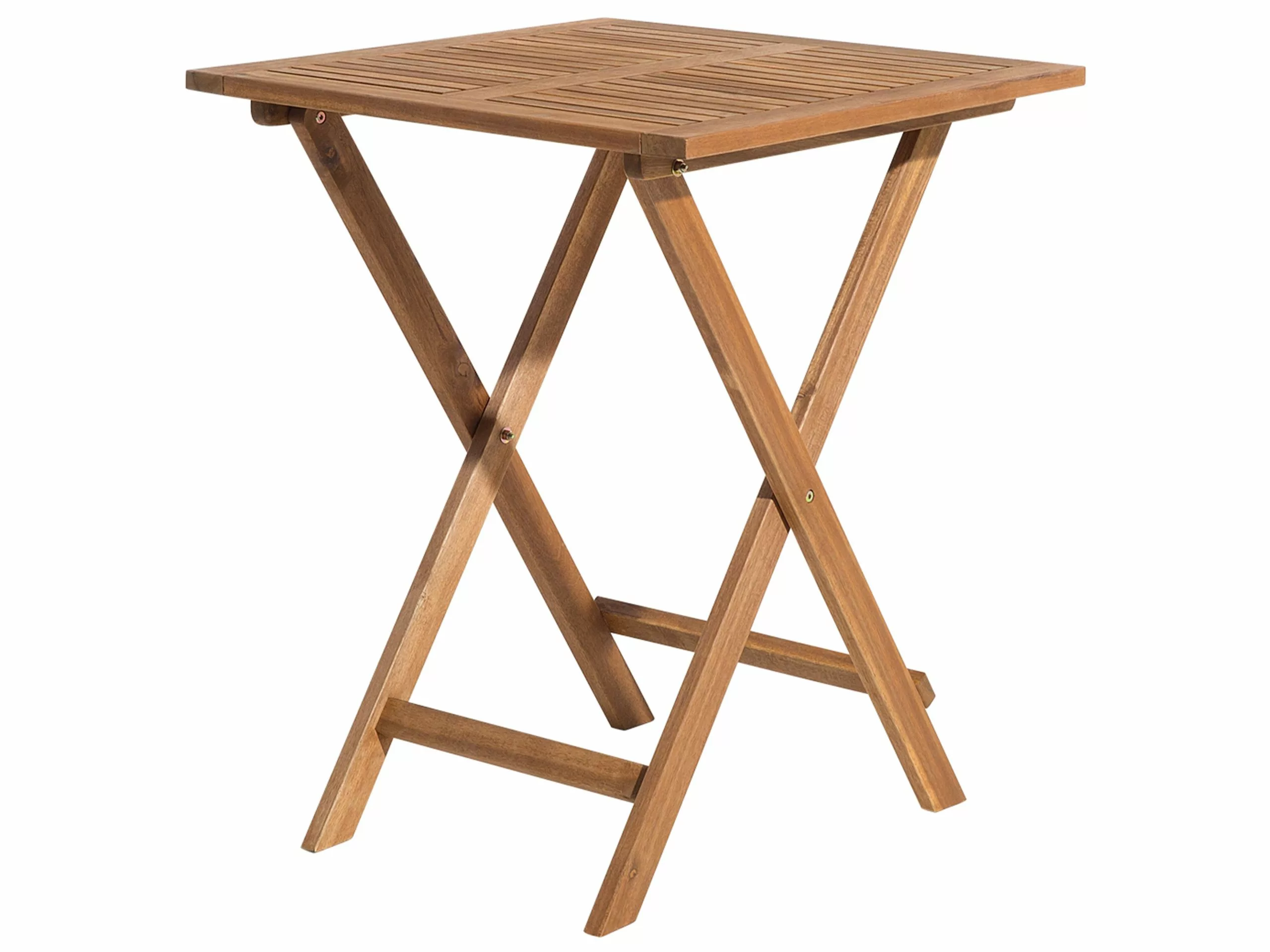 Beliani 2-istuttava Bistrosetti Akasiapuu Vaalea Puu/keltainen FIJI 8 Beliani 2-istuttava Bistrosetti Akasiapuu Vaalea Puu/keltainen FIJI - Image 6