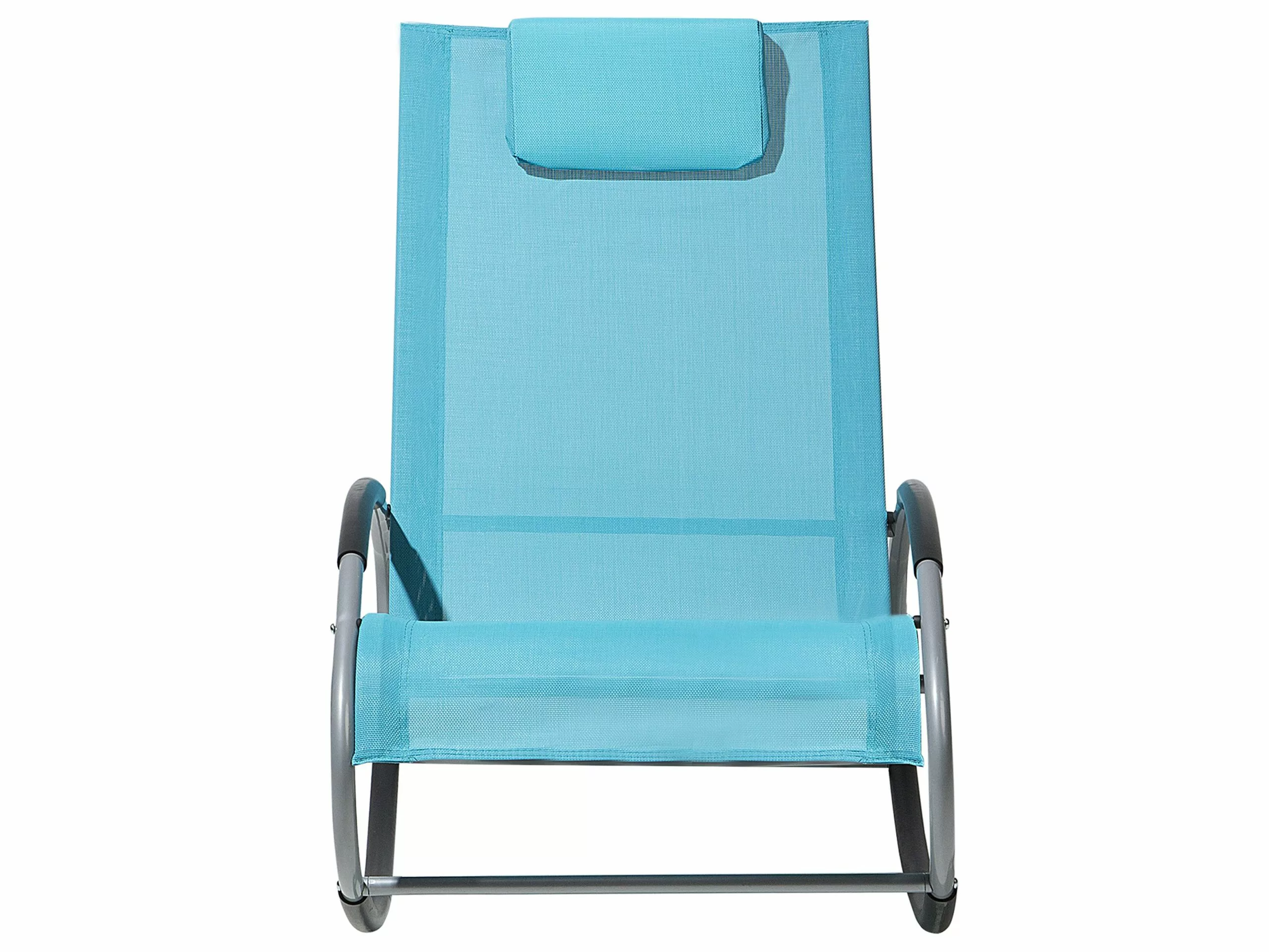 Beliani Sininen Puutarhakeinutuoli CAMPO - Image 4