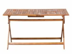 Beliani Puutarhapöytä Tumma Akasiapuu 140 X 75 Cm CENTO -Ulkokalusteet myymälä undef src sa picid 691061 type whitesh image