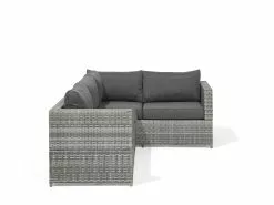 Beliani 4-istuttava Ulkosohvaryhmä Polyrottinki Tummanharmaa AVOLA 18 Beliani 4-istuttava Ulkosohvaryhmä Polyrottinki Tummanharmaa AVOLA -Ulkokalusteet myymälä undef src sa picid 704695 type whitesh image