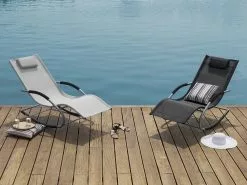 Beliani Musta Aurinkotuoli CARANO -Ulkokalusteet myymälä undef src sa picid 708272 type color image