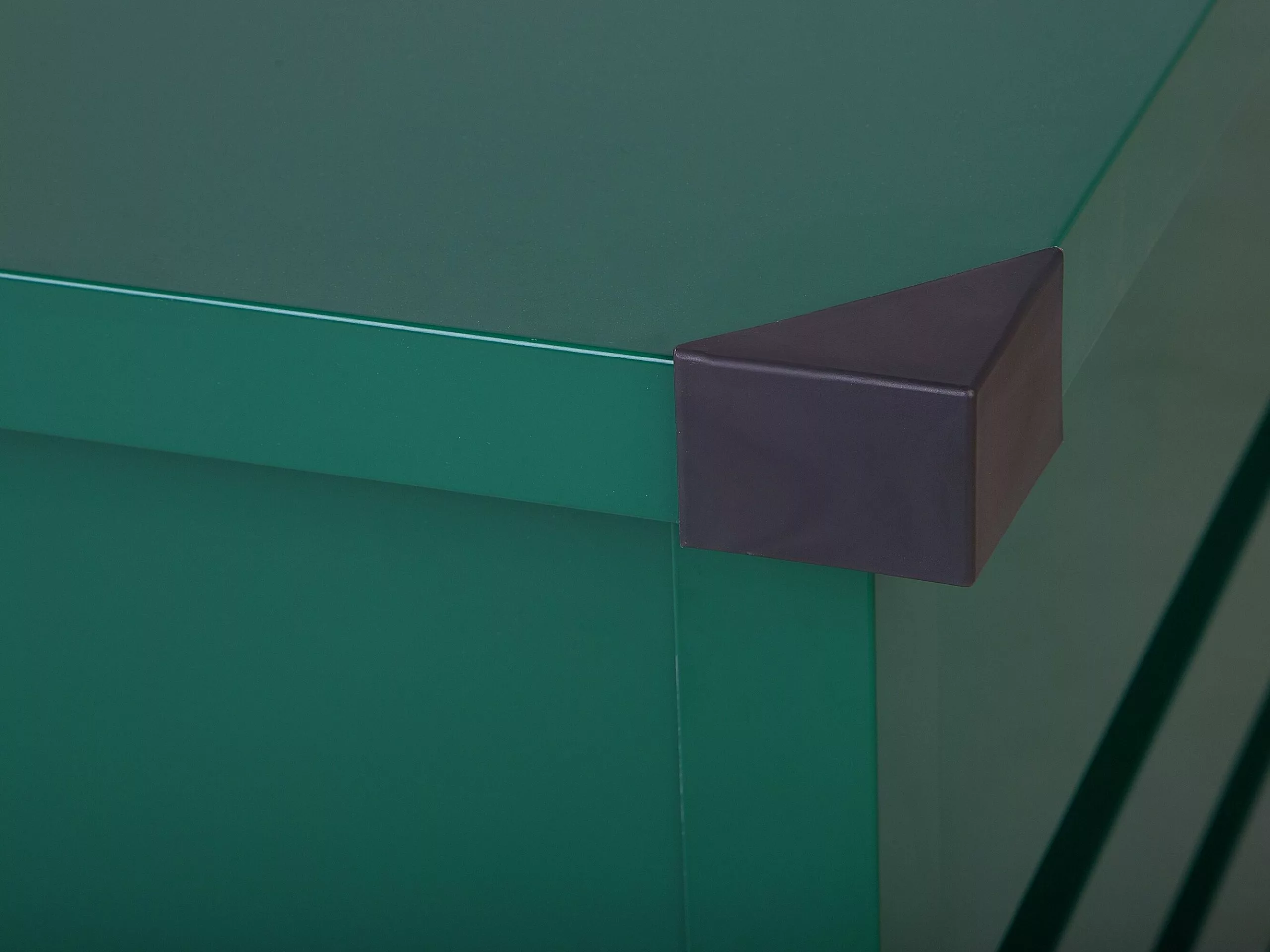 Beliani Pehmustelaatikko Teräksinen Tummanvihreä 100x62 Cm CEBROSA - Image 10