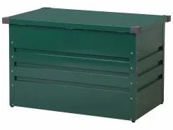 Beliani Pehmustelaatikko Teräksinen Tummanvihreä 100x62 Cm CEBROSA -Ulkokalusteet myymälä undef src sa picid 717637 type whitesh image