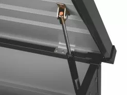 Beliani Pehmustelaatikko Teräksinen Grafiitinharmaa 132x62 Cm CEBROSA -Ulkokalusteet myymälä undef src sa picid 717673 type whitesh image