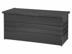 Beliani Pehmustelaatikko Teräksinen Grafiitinharmaa 132x62 Cm CEBROSA -Ulkokalusteet myymälä undef src sa picid 717678 type whitesh image