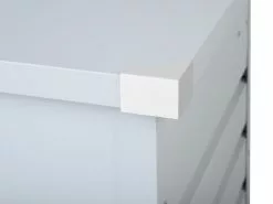 Beliani Pehmustelaatikko Teräksinen Vaaleanharmaa 132x62 Cm CEBROSA 20 Beliani Pehmustelaatikko Teräksinen Vaaleanharmaa 132x62 Cm CEBROSA -Ulkokalusteet myymälä undef src sa picid 717709 type whitesh image