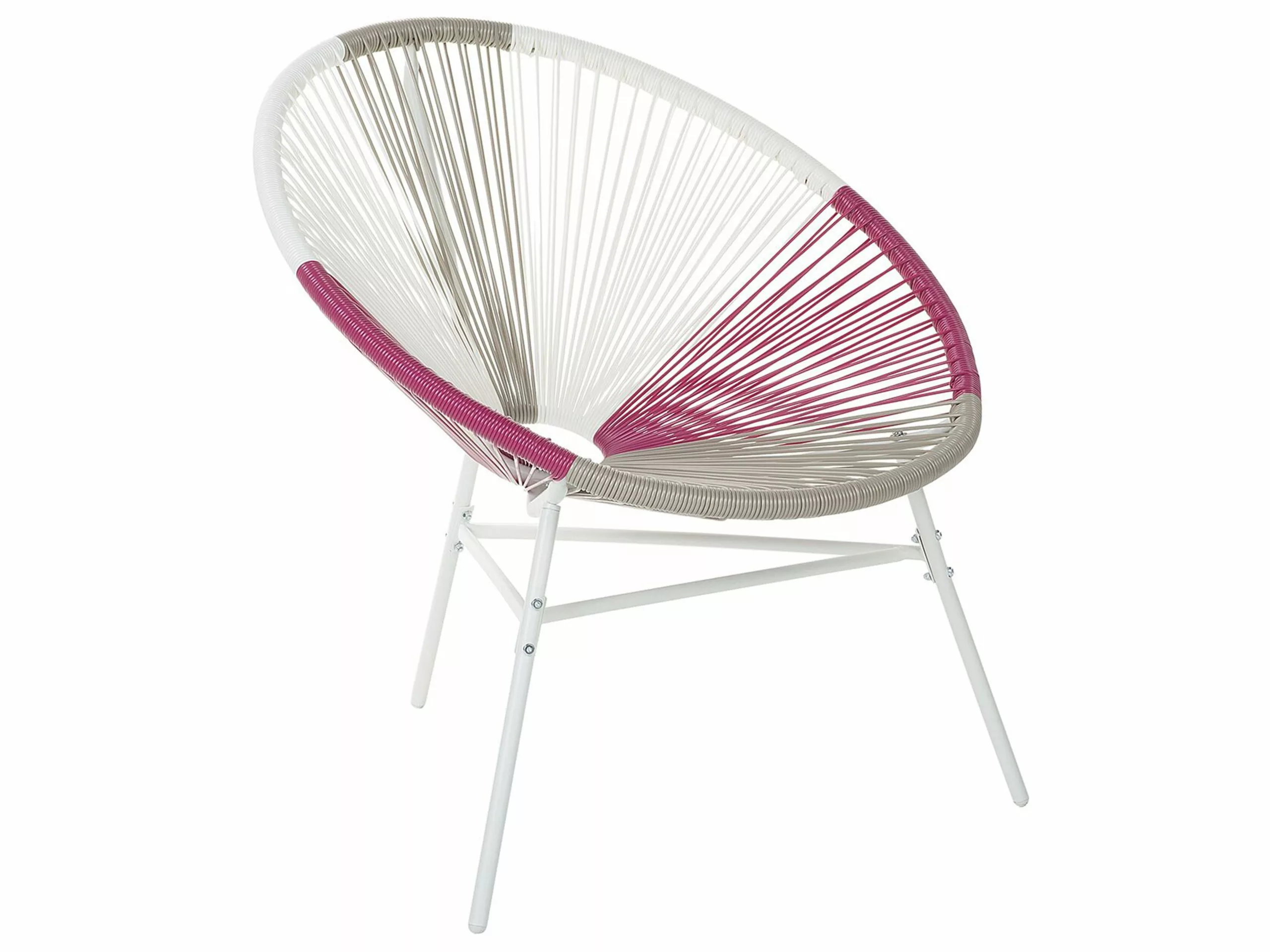 Beliani Narutuoli Polyrottinki Monivärinen Fuksia ACAPULCO 3 Beliani Narutuoli Polyrottinki Monivärinen Fuksia ACAPULCO