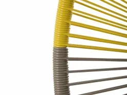 Beliani Narutuoli Polyrottinki Ruskeanharmaa/keltainen 2 Kpl ACAPULCO -Ulkokalusteet myymälä undef src sa picid 717824 type whitesh image