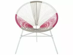 Beliani Narutuoli Polyrottinki Monivärinen Fuksia 2 Kpl ACAPULCO -Ulkokalusteet myymälä undef src sa picid 718063 type whitesh image