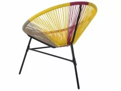 Beliani Narutuoli Polyrottinki Monivärinen Keltainen ACAPULCO -Ulkokalusteet myymälä undef src sa picid 718143 type whitesh image