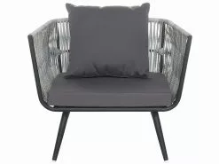 Beliani Puutarhasohvasetti Harmaa RAGUSA -Ulkokalusteet myymälä undef src sa picid 718426 type whitesh image