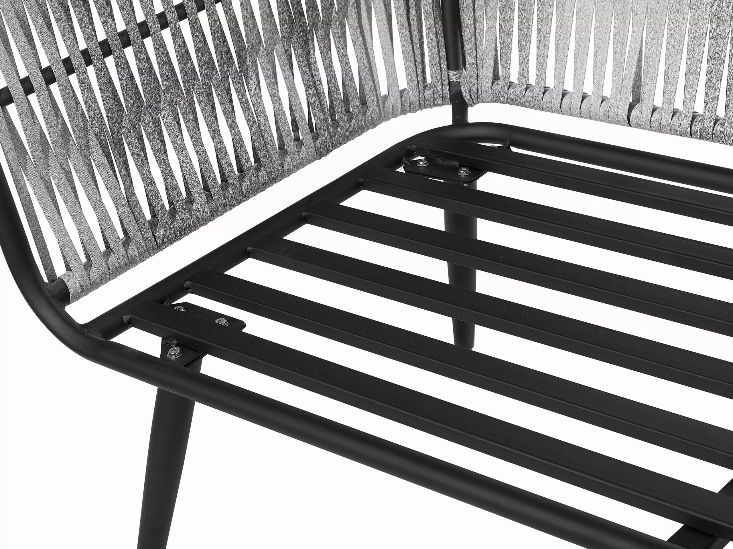 Beliani Puutarhasohvasetti Harmaa RAGUSA - Image 6