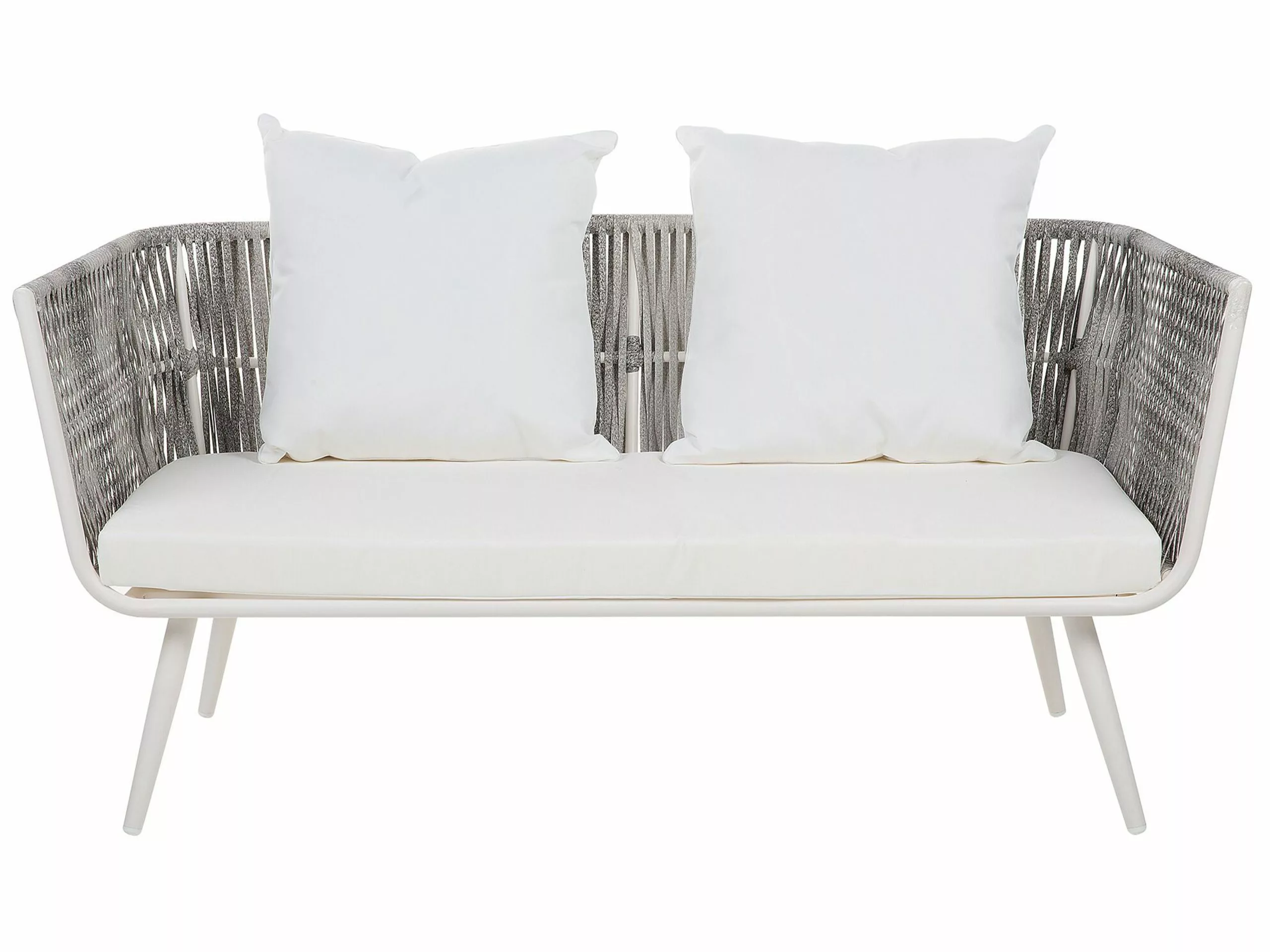 Beliani Puutarhasohvasetti Luonnonvalkoinen RAGUSA - Image 8