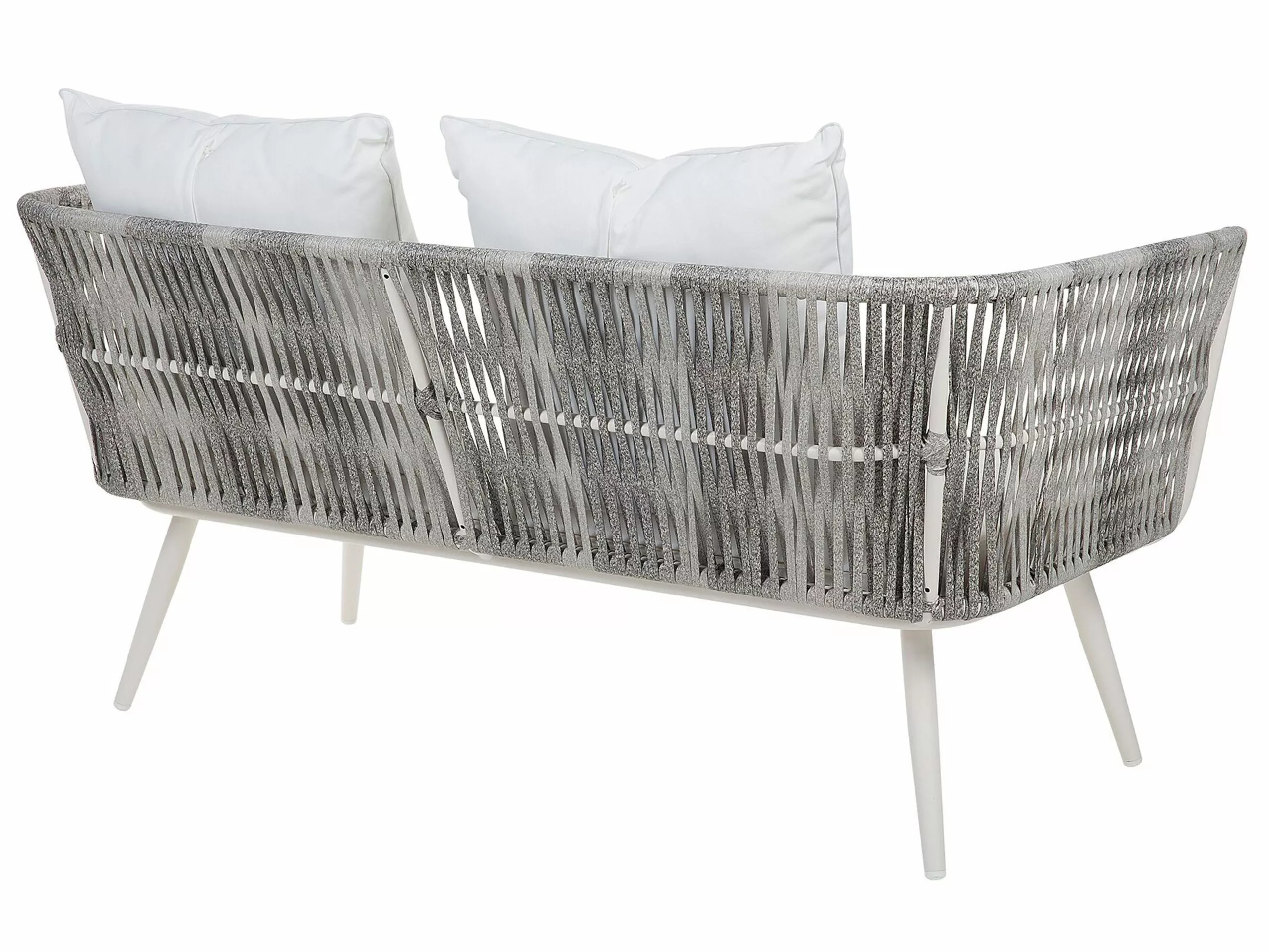 Beliani Puutarhasohvasetti Luonnonvalkoinen RAGUSA - Image 9