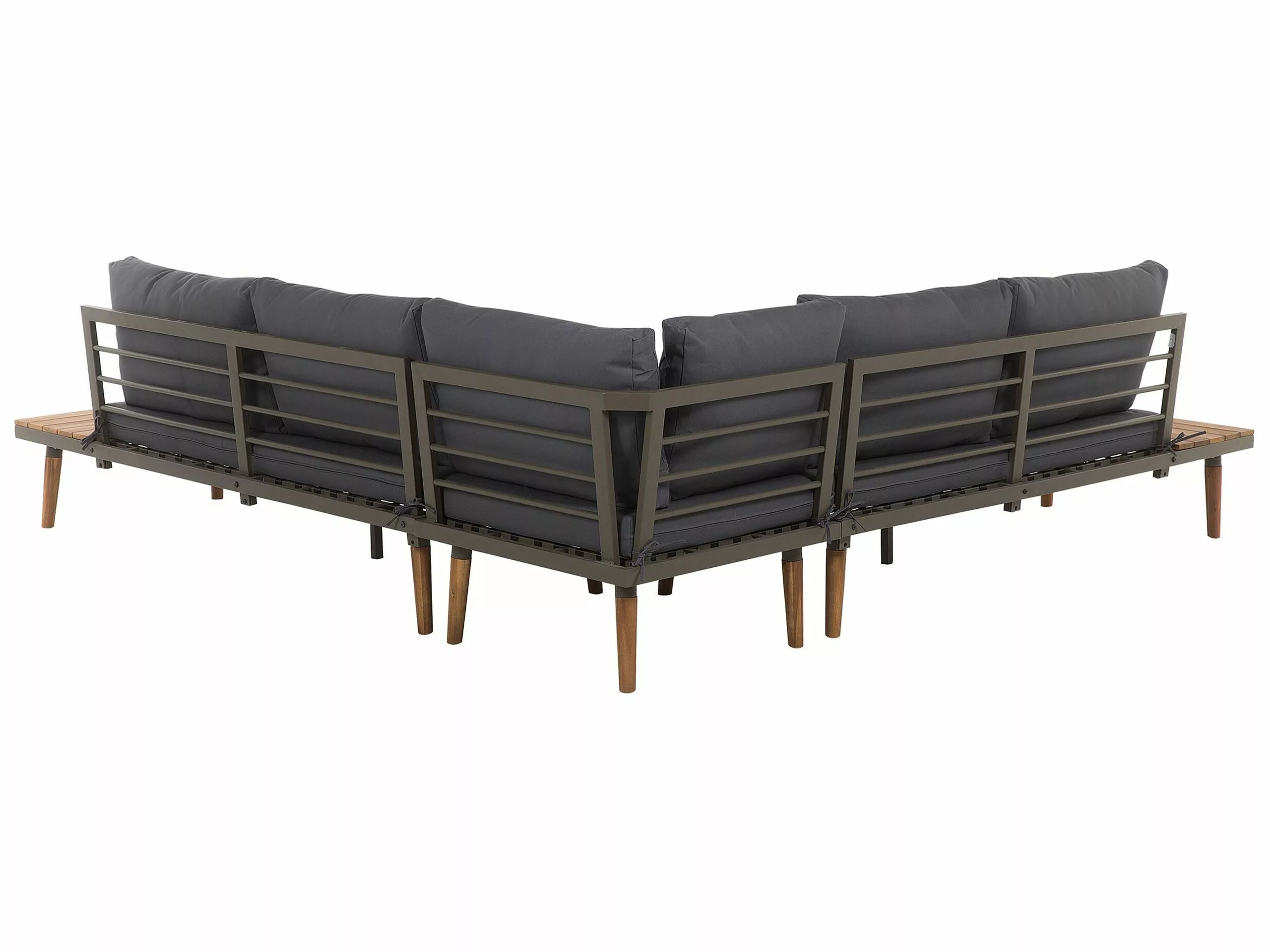 Beliani 5-istuttava Ulkosohvaryhmä Akasiapuu Harmaa CORATO 10 Beliani 5-istuttava Ulkosohvaryhmä Akasiapuu Harmaa CORATO - Image 8