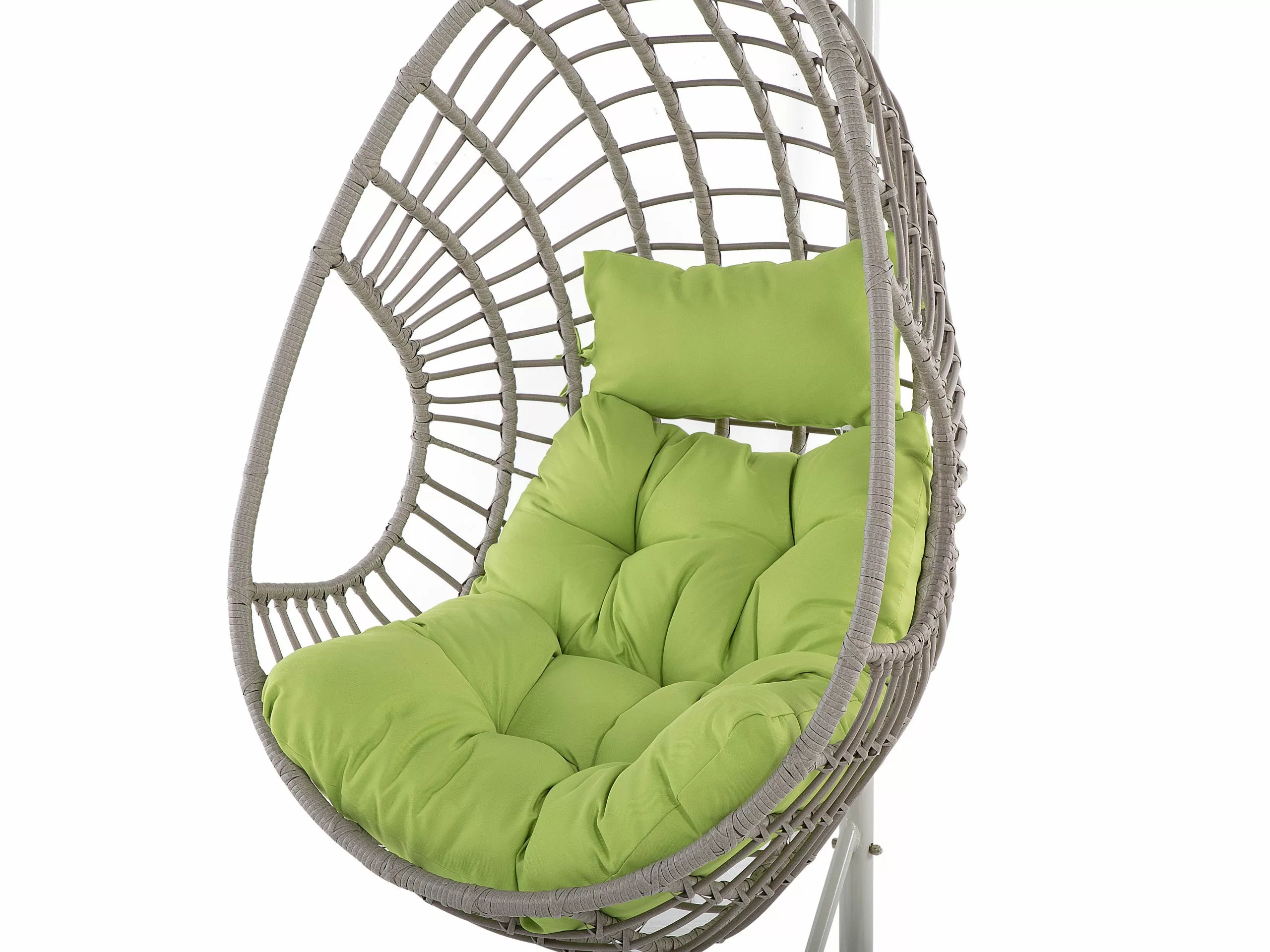 Beliani Riipputuoli Jalustalla Harmaanruskea ARPINO - Image 8