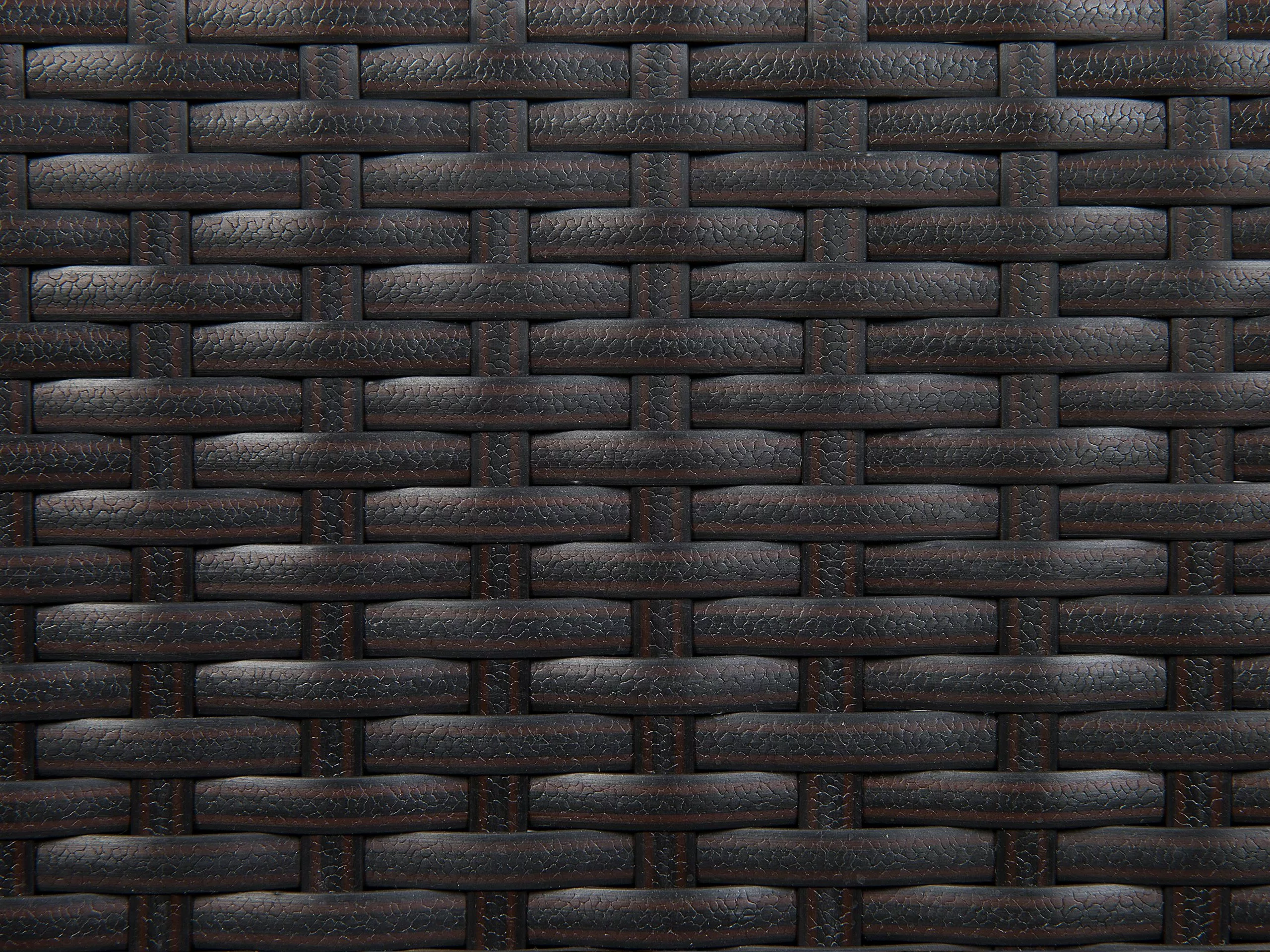 Beliani 8-istuttava Ulkoruokailuryhmä Polyrottinki Tummanruskea ITALY 11 Beliani 8-istuttava Ulkoruokailuryhmä Polyrottinki Tummanruskea ITALY - Image 9