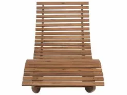 Beliani Lepotuoli Ruskeanharmaalla Pehmusteella BRESCIA -Ulkokalusteet myymälä undef src sa picid 746550 type whitesh image