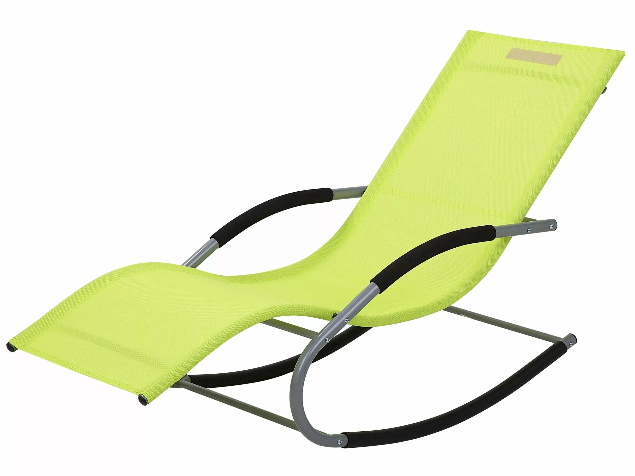 Beliani Limenvihreä Aurinkotuoli CARANO 6 Beliani Limenvihreä Aurinkotuoli CARANO - Image 4