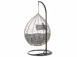 Beliani Riipputuoli Jalustalla Polyrottinki Harmaa ARSITA 20 Beliani Riipputuoli Jalustalla Polyrottinki Harmaa ARSITA -Ulkokalusteet myymälä undef src sa picid 763900 type whitesh image