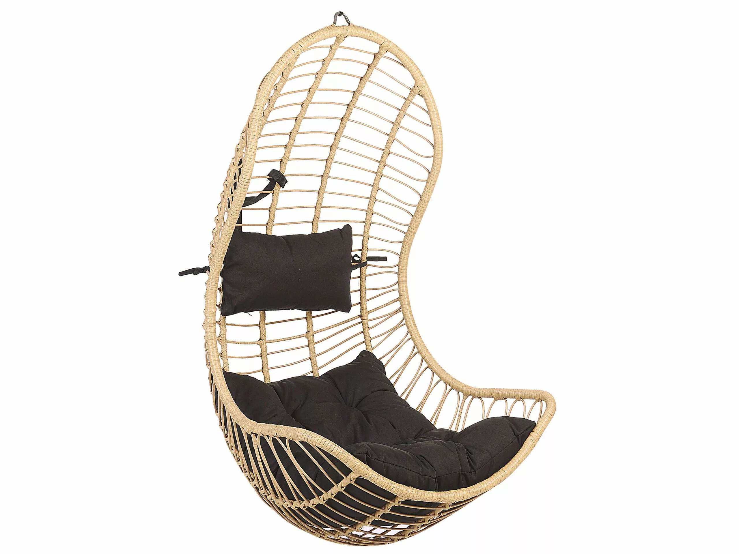 Beliani Riipputuoli Rottinkinen Puunvärinen PINETO 3 Beliani Riipputuoli Rottinkinen Puunvärinen PINETO