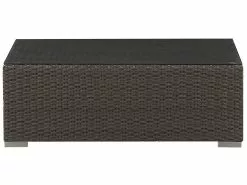 Beliani 8-istuttava Ulkosohvaryhmä Polyrottinki Ruskeanharmaa MAESTRO II -Ulkokalusteet myymälä undef src sa picid 765217 type whitesh image