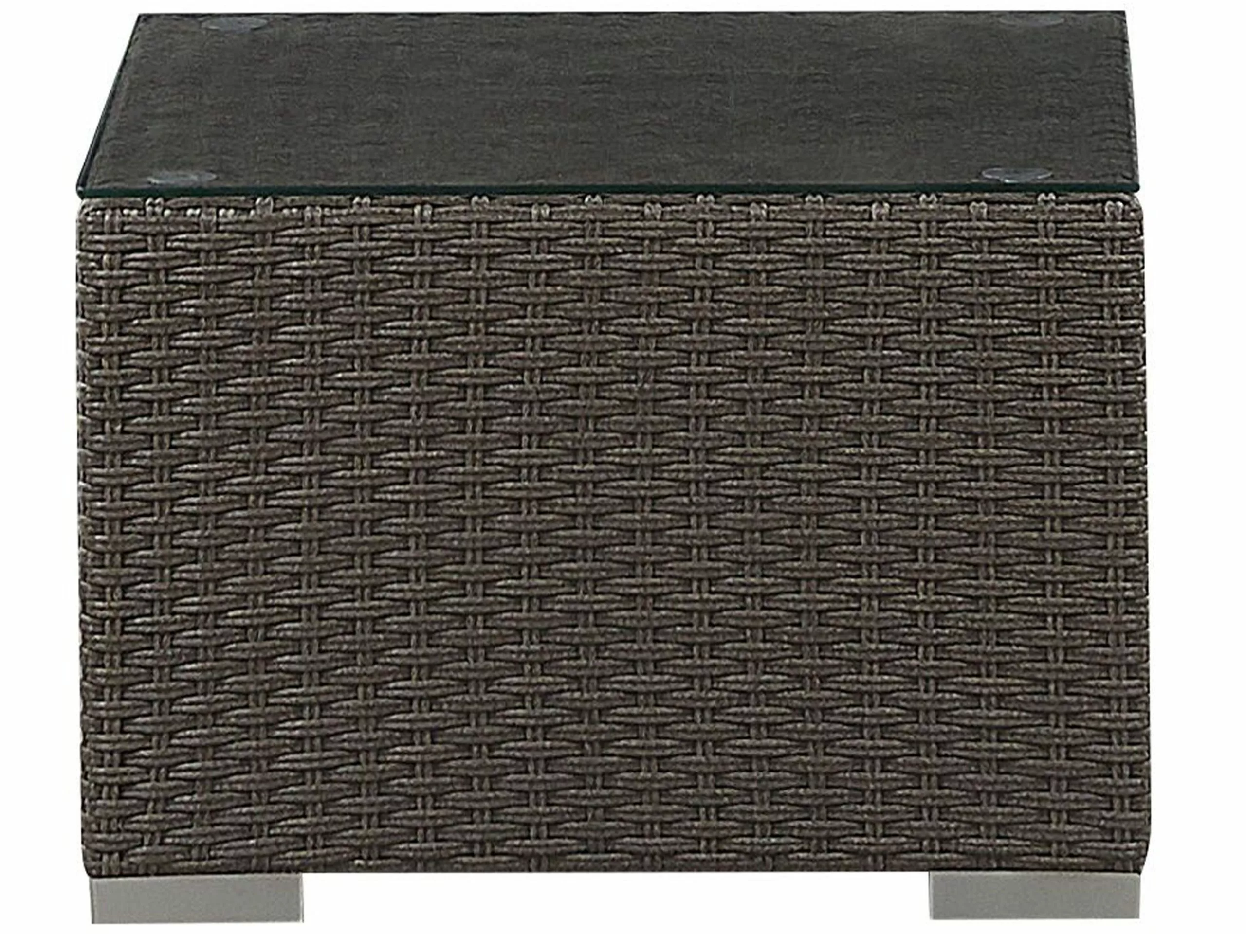 Beliani 8-istuttava Ulkosohvaryhmä Polyrottinki Ruskeanharmaa MAESTRO II - Image 9