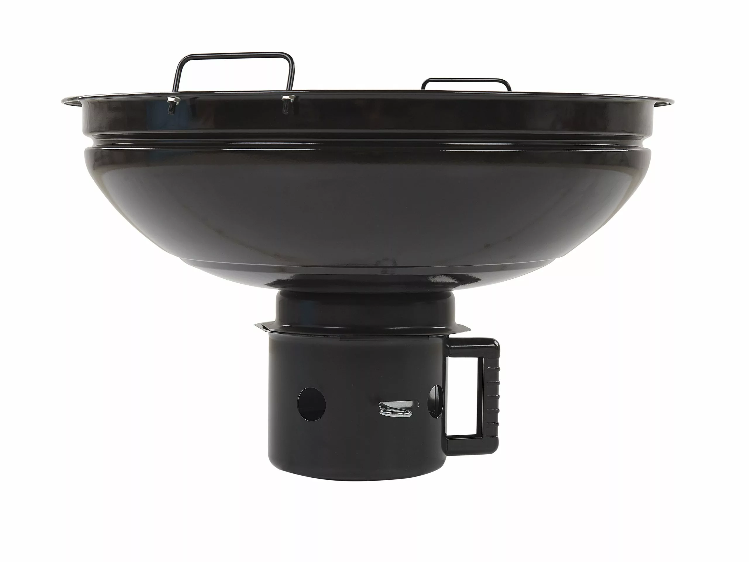 Beliani Puutarhapöytä Grillillä Alumiini Tummanruskea ø 105 Cm MANFRIA - Image 9