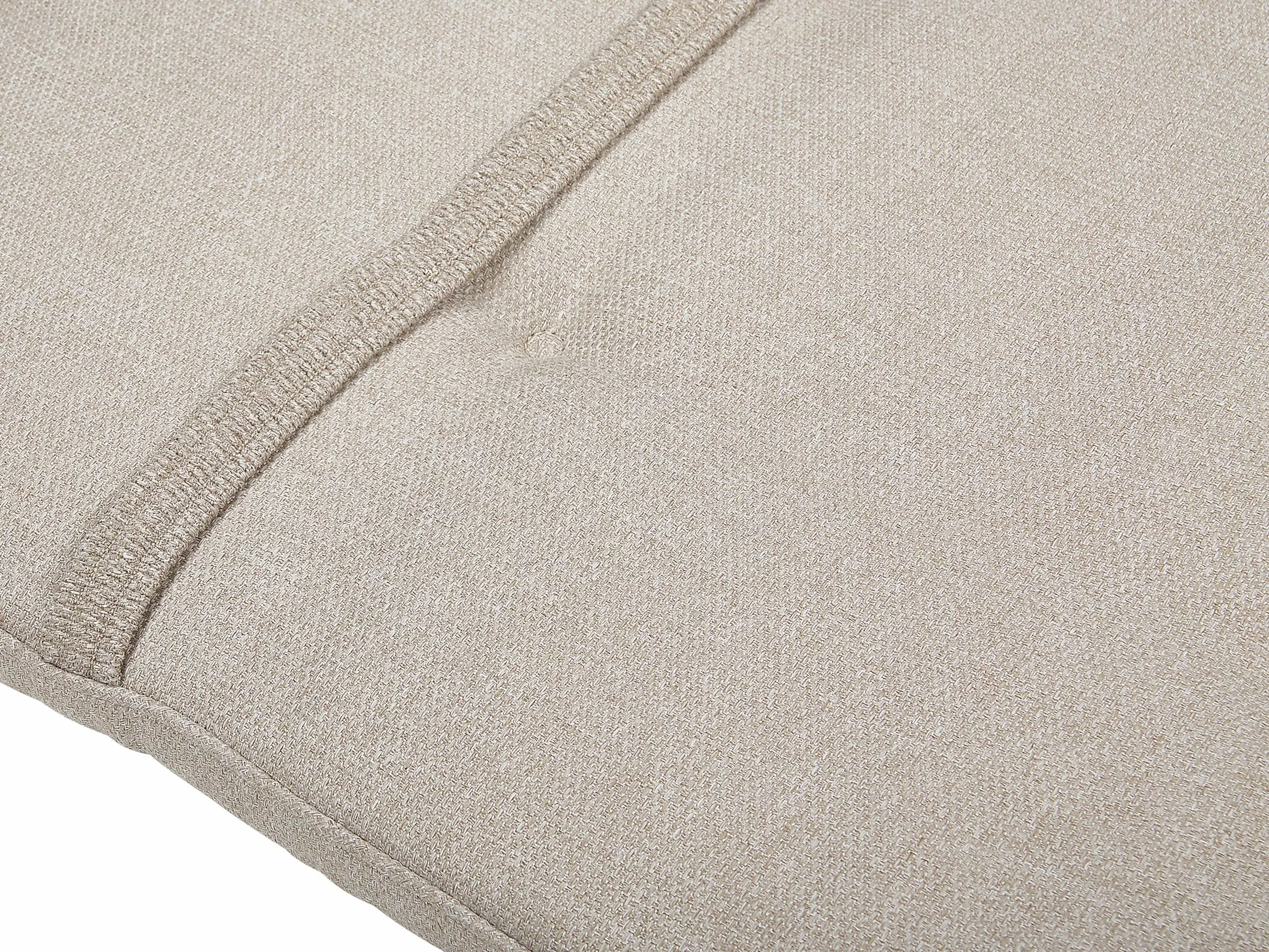 Beliani Aurinkotuoli Pehmusteilla Hiekanbeige CESANA - Image 7