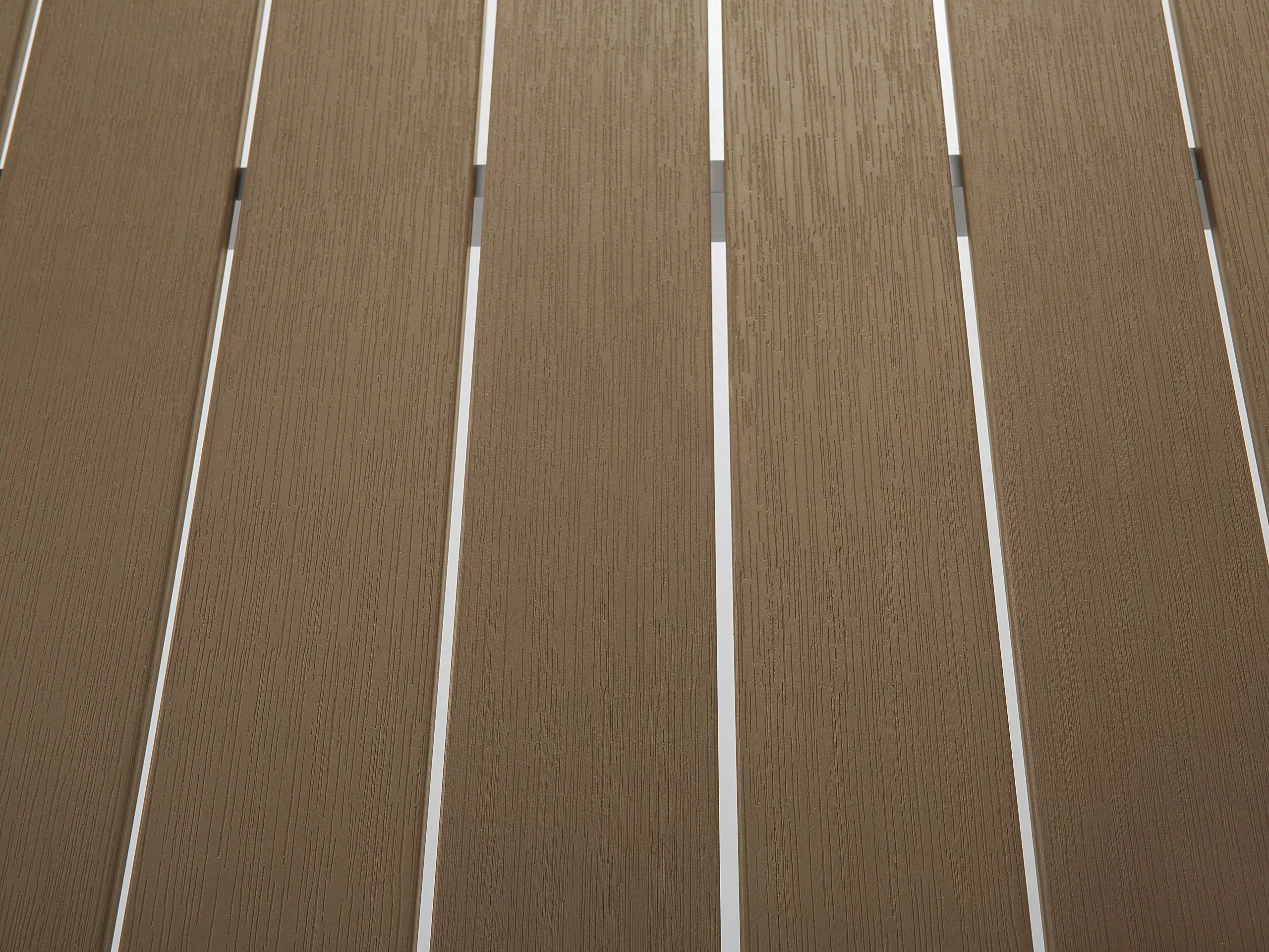 Beliani Puutarhapöytä Alumiini Ruskea 180 Cm VERNIO - Image 5