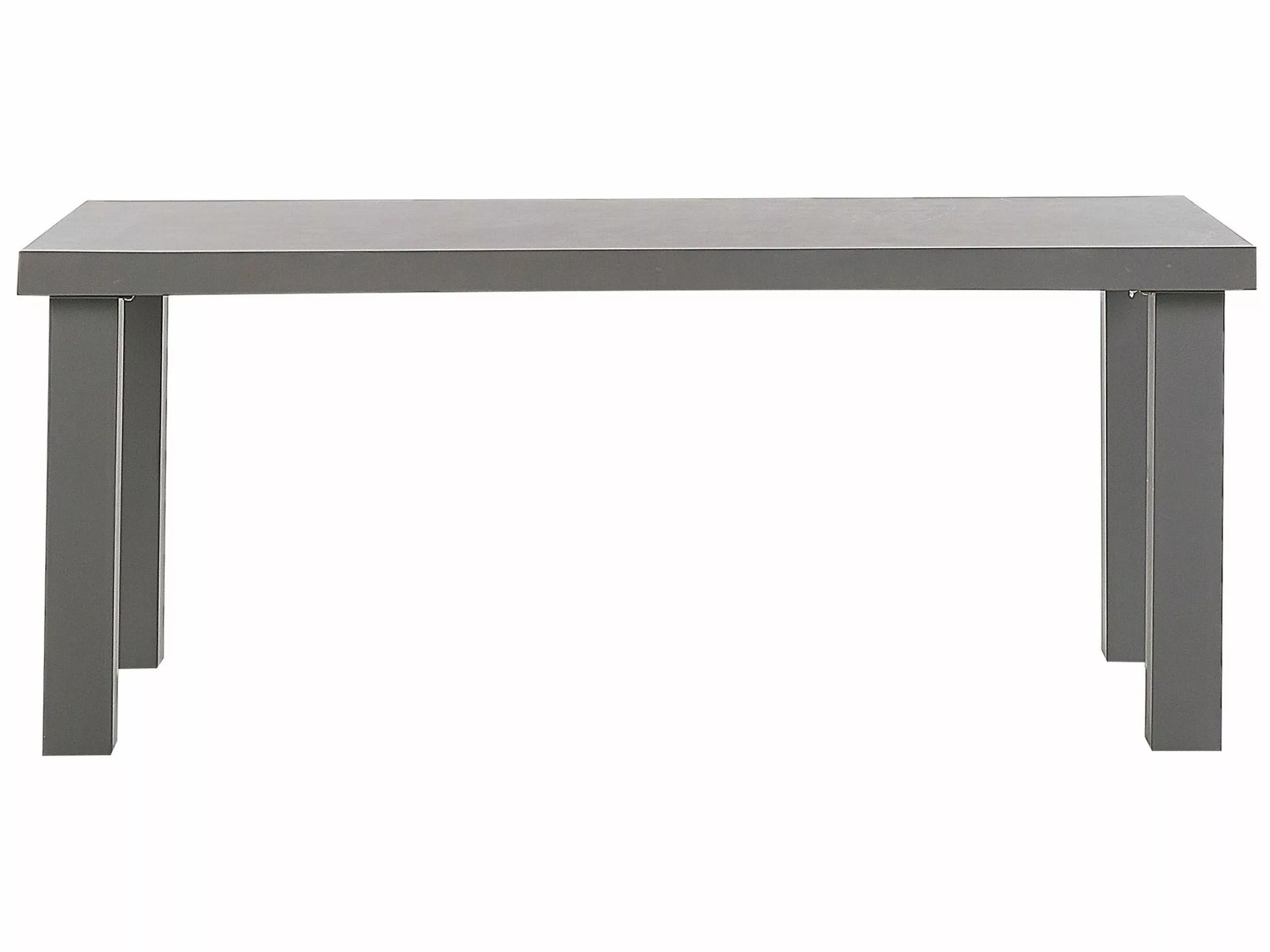 Beliani Puutarhapöytä Kuitusementti Harmaa 180 X 90 Cm TARANTO - Image 3