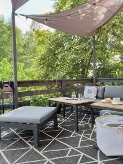 Beliani Ulkosohvaryhmä Mustaharmaa MESSINA 15 Beliani Ulkosohvaryhmä Mustaharmaa MESSINA -Ulkokalusteet myymälä undef src sa picid 776657 type whitesh image 1