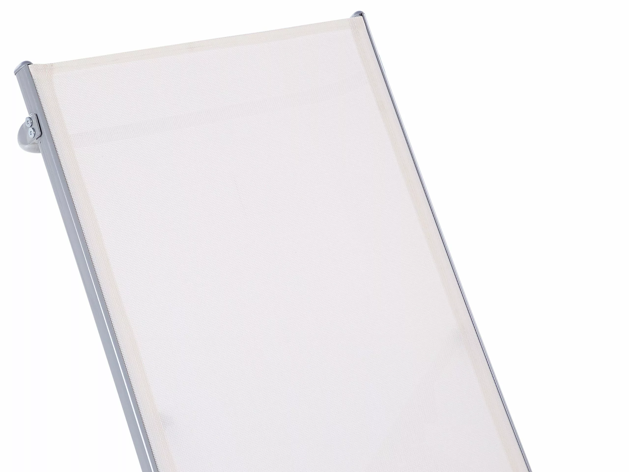 Beliani Aurinkotuoli Valkoinen Teräs NOLI - Image 6