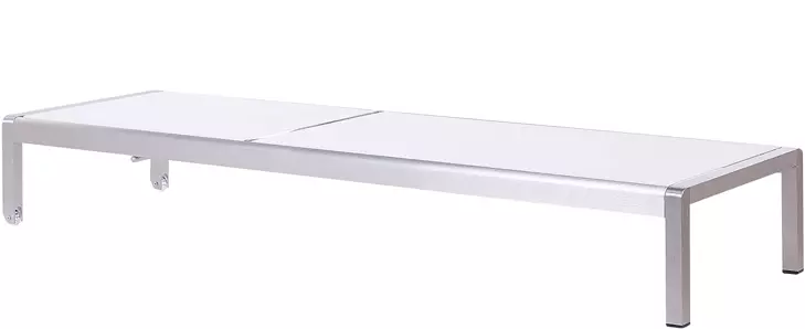 Beliani Aurinkotuoli Valkoinen FOSSATO - Image 4