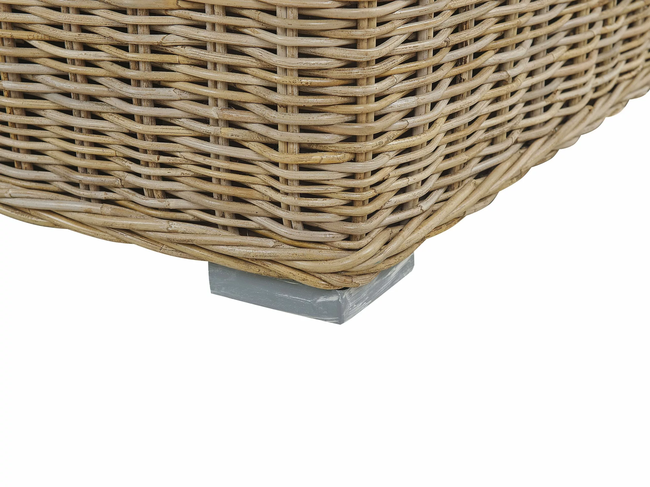 Beliani Puutarhatuoli Rottinki Luonnonväri ARDEA - Image 6