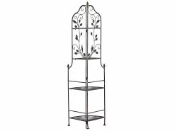 Beliani Kulmahylly Musta Metalli SIDERNO -Ulkokalusteet myymälä undef src sa picid 791376 type whitesh image