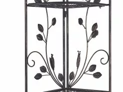 Beliani Kulmahylly Musta Metalli SIDERNO -Ulkokalusteet myymälä undef src sa picid 791379 type whitesh image