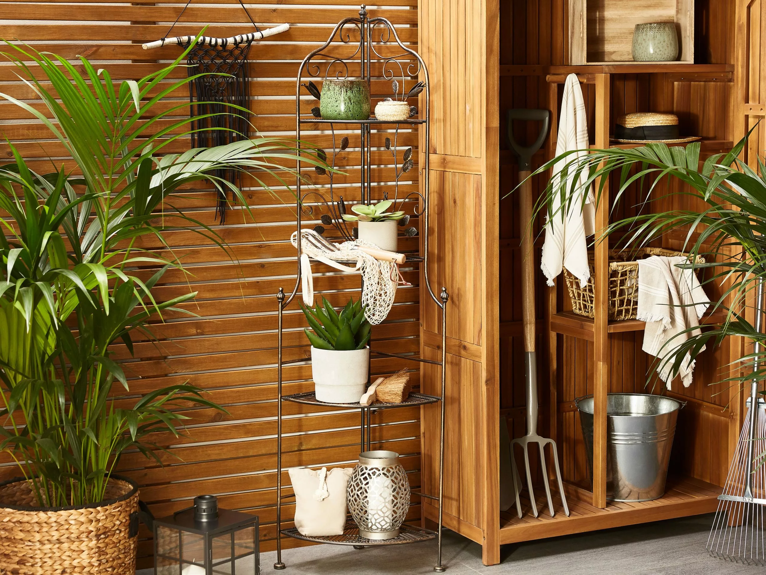 Beliani Kulmahylly Musta Metalli SIDERNO - Image 2