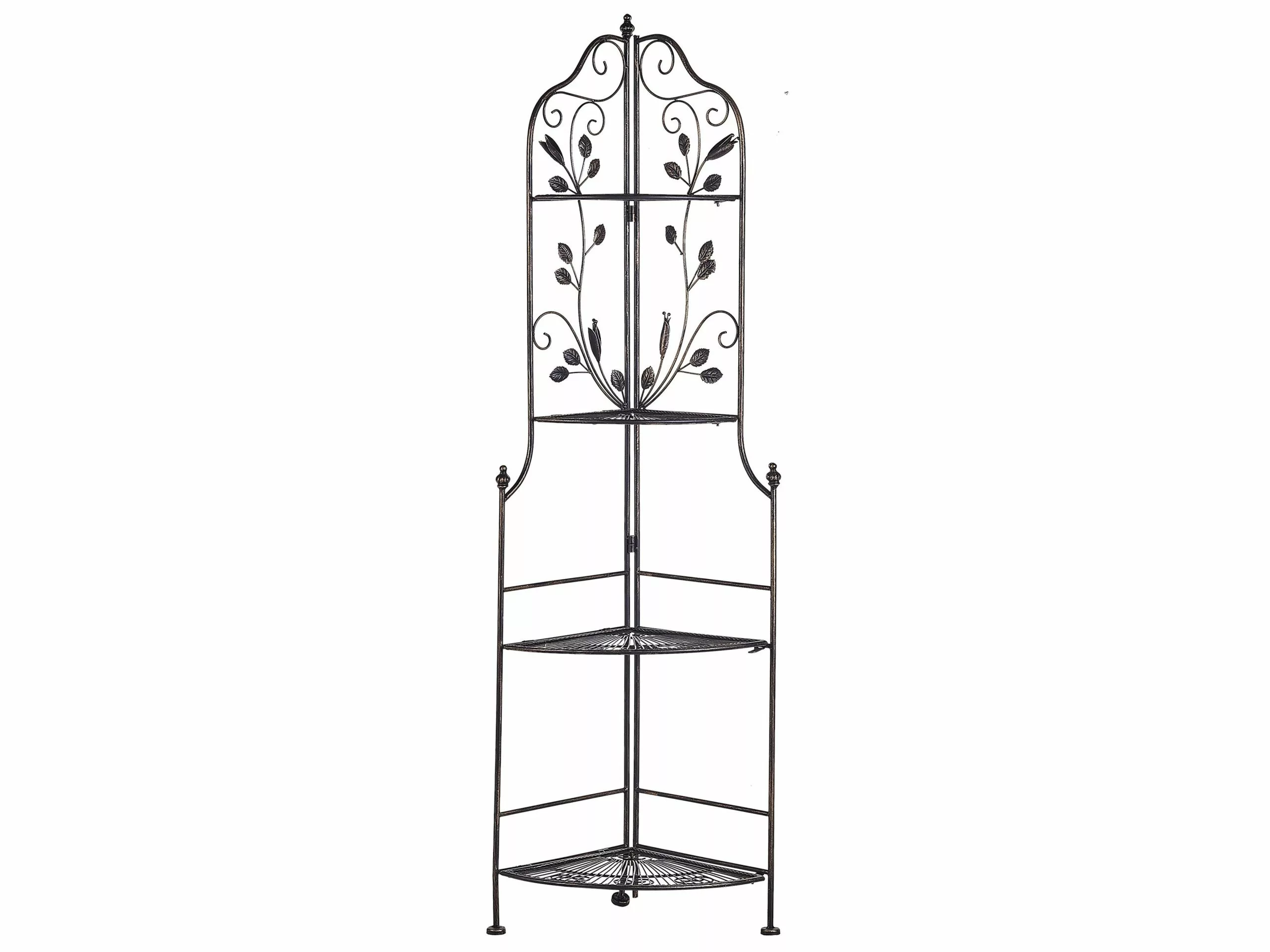 Beliani Kulmahylly Musta Metalli SIDERNO