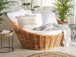 Beliani Aurinkovuode Rottinkinen Vaaleanruskea KALLITHEA 17 Beliani Aurinkovuode Rottinkinen Vaaleanruskea KALLITHEA -Ulkokalusteet myymälä undef src sa picid 793747 type whitesh image