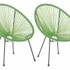 Beliani Narutuoli Polyrottinki Vihreä 2 Kpl ACAPULCO II -Ulkokalusteet myymälä undef src sa picid 795209 type whitesh image