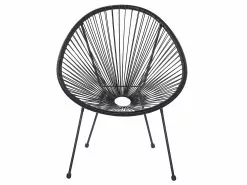 Beliani Kalustesetti Musta Pöytä Ja 2 Tuolia ACAPULCO II -Ulkokalusteet myymälä undef src sa picid 795242 type whitesh image