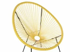 Beliani Kalustesetti Keltainen Pöytä Ja 2 Tuolia ACAPULCO II 20 Beliani Kalustesetti Keltainen Pöytä Ja 2 Tuolia ACAPULCO II -Ulkokalusteet myymälä undef src sa picid 795252 type whitesh image