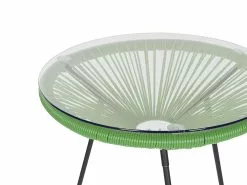 Beliani Kalustesetti Vihreä Pöytä Ja 2 Tuolia ACAPULCO II -Ulkokalusteet myymälä undef src sa picid 795258 type whitesh image