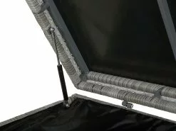 Beliani Ulkosäilytyslaatikko Polyrottinki Harmaa 520L MODENA -Ulkokalusteet myymälä undef src sa picid 796127 type whitesh image