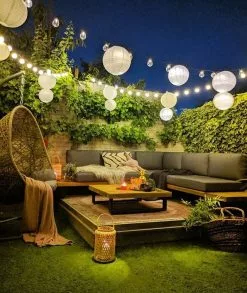 Beliani 5-istuttava Ulkosohvaryhmä Akasiapuu Tummanharmaa MYKONOS -Ulkokalusteet myymälä undef src sa picid 798267 type whitesh image 1