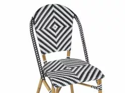 Beliani 4-istuttava Ulkoruokailuryhmä Polyrottinki Musta/valkoinen RIFREDDO 20 Beliani 4-istuttava Ulkoruokailuryhmä Polyrottinki Musta/valkoinen RIFREDDO -Ulkokalusteet myymälä undef src sa picid 798812 type whitesh image